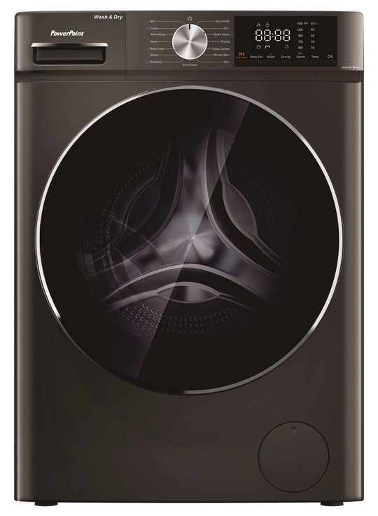 PowerPoint 10Kg Washer Dryer Black | P3210614MLG