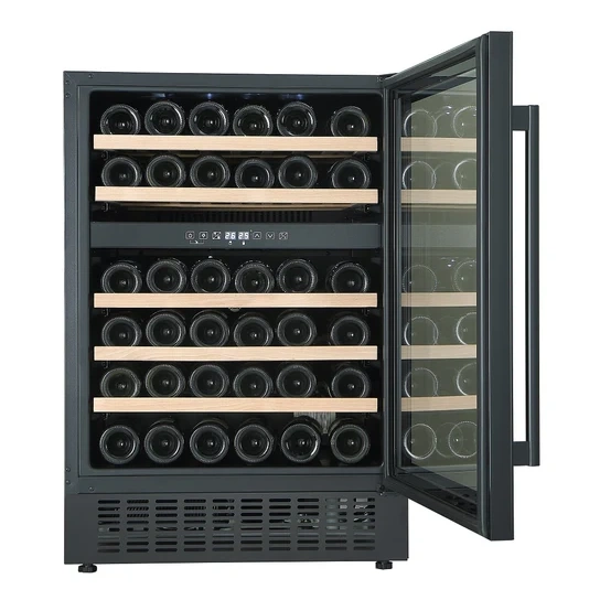 Powerpoint Dual Zone 46 Bottle Wine Storage Black | P39AD46