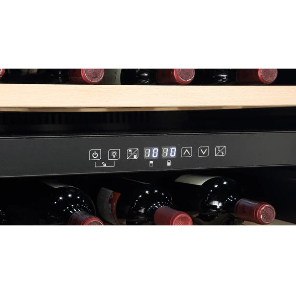 Powerpoint Dual Zone 46 Bottle Wine Storage Black | P39AD46
