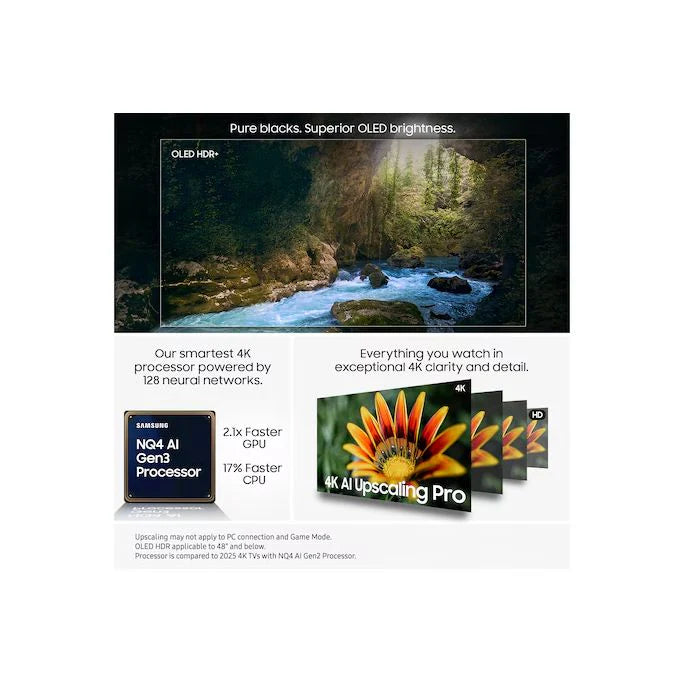 Samsung S90F 42" 4K OLED Smart TV (2025) | QE42S90FAEXXU