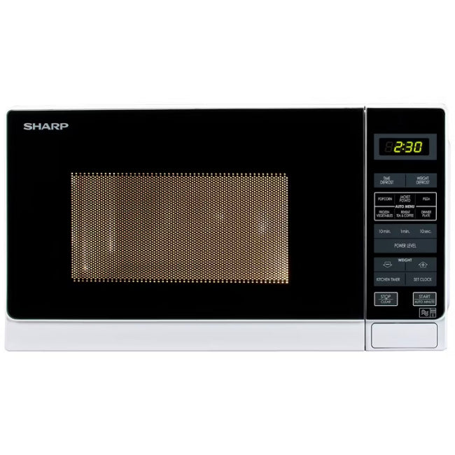Sharp White Microwave 20 Litre 800 Watt | R272WM