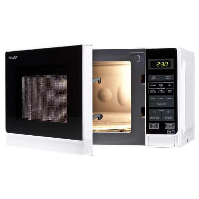 Sharp White Microwave 20 Litre 800 Watt | R272WM
