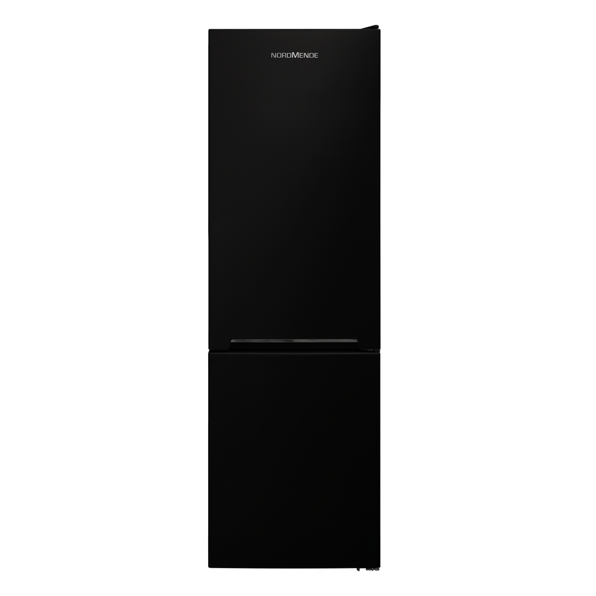 Nordmende 54cm Freestanding 170cm Low Frost Fridge Freezer Black | RFF60405BL