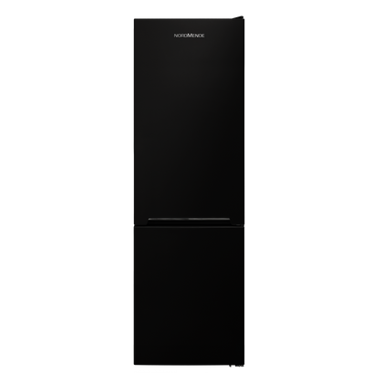 Nordmende 54cm Freestanding 170cm Low Frost Fridge Freezer Black | RFF60405BL