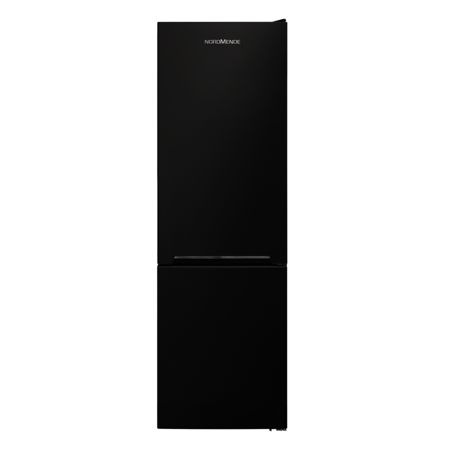 Nordmende 54cm Freestanding 170cm Low Frost Fridge Freezer Black | RFF60405BL