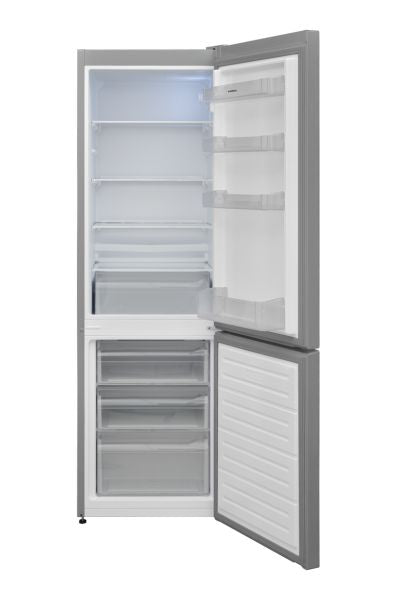 Nordmende Freestanding Fridge Freezer Silver | RFF60405SL