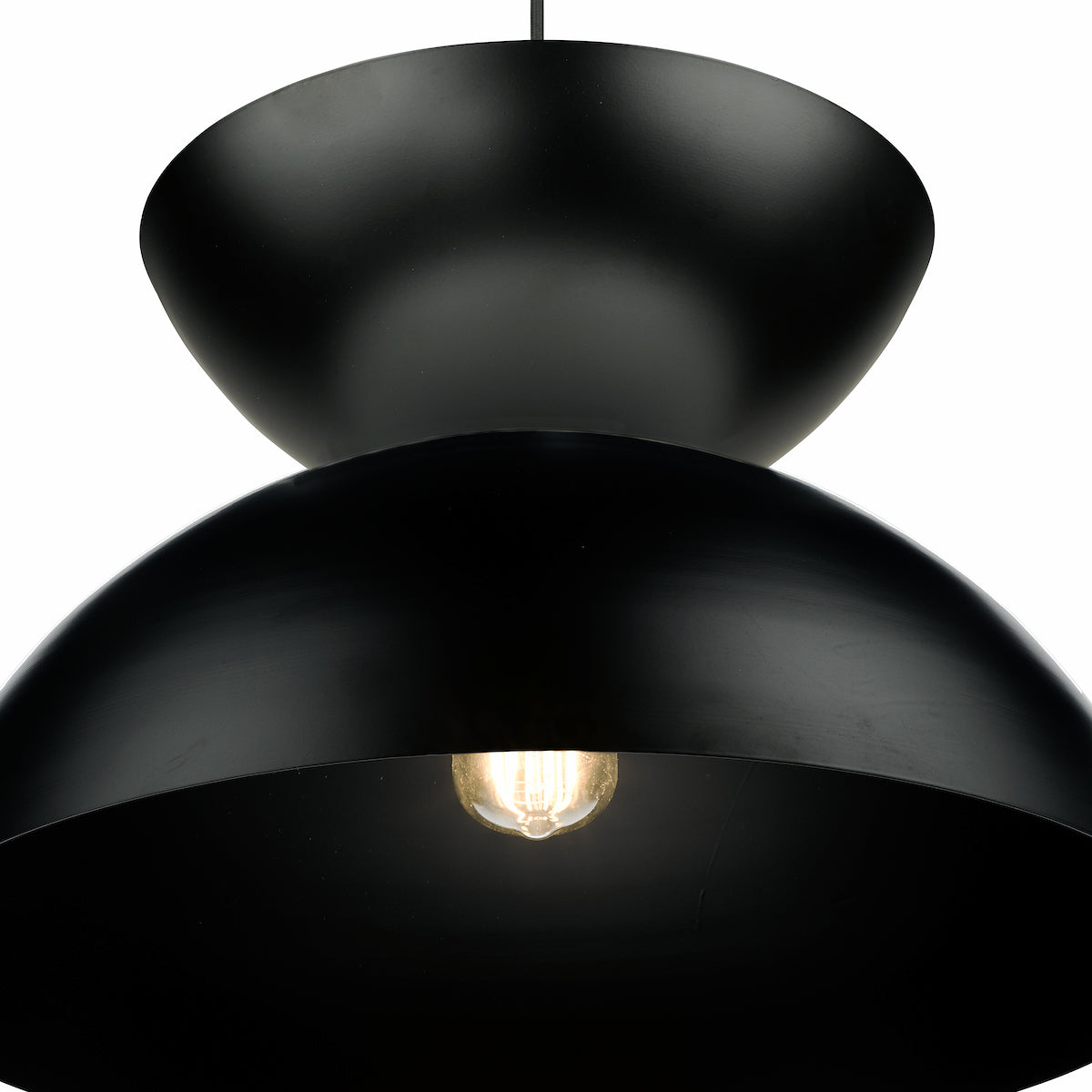 Dar Riya Pendant in Matt Black-RIY0122