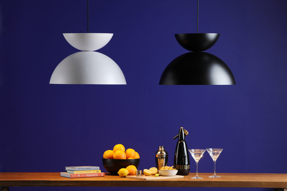 Dar Riya Pendant in Matt Black-RIY0122