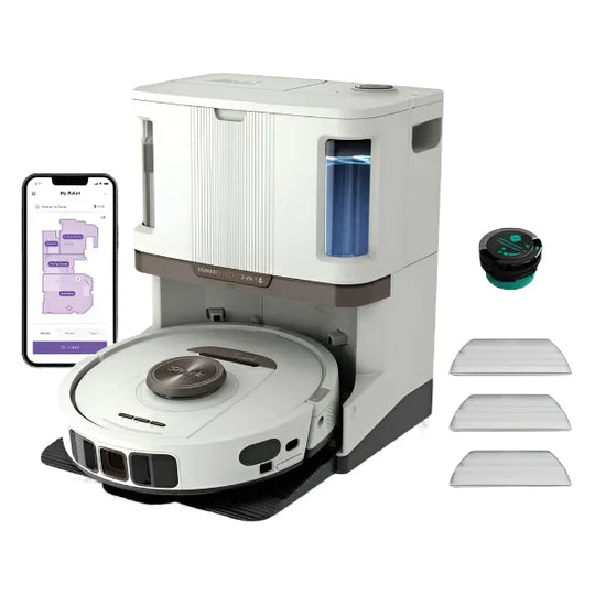 Shark PowerDetect NeverTouch Pro 2-in-1 Self-Empty, Self-Refill and Self-Clean Robot Vacuum and Mop | RV2800ZEUKWH