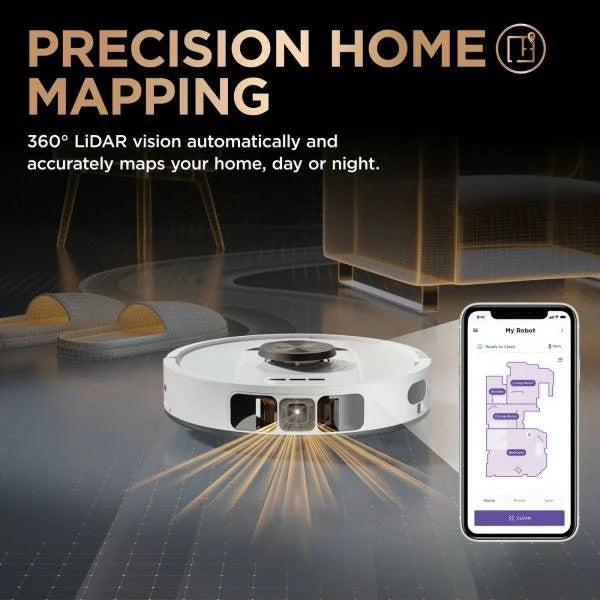 Shark PowerDetect NeverTouch Pro 2-in-1 Self-Empty, Self-Refill and Self-Clean Robot Vacuum and Mop | RV2800ZEUKWH