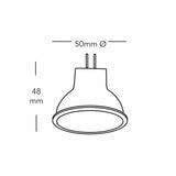 Source COB MR16 12v Lamp (Warm White) 5w, 2700K thumbnail 2