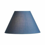 Oaks 10" Cotton coolie shade in Pacific Blue colour - S501/10PB thumbnail 1