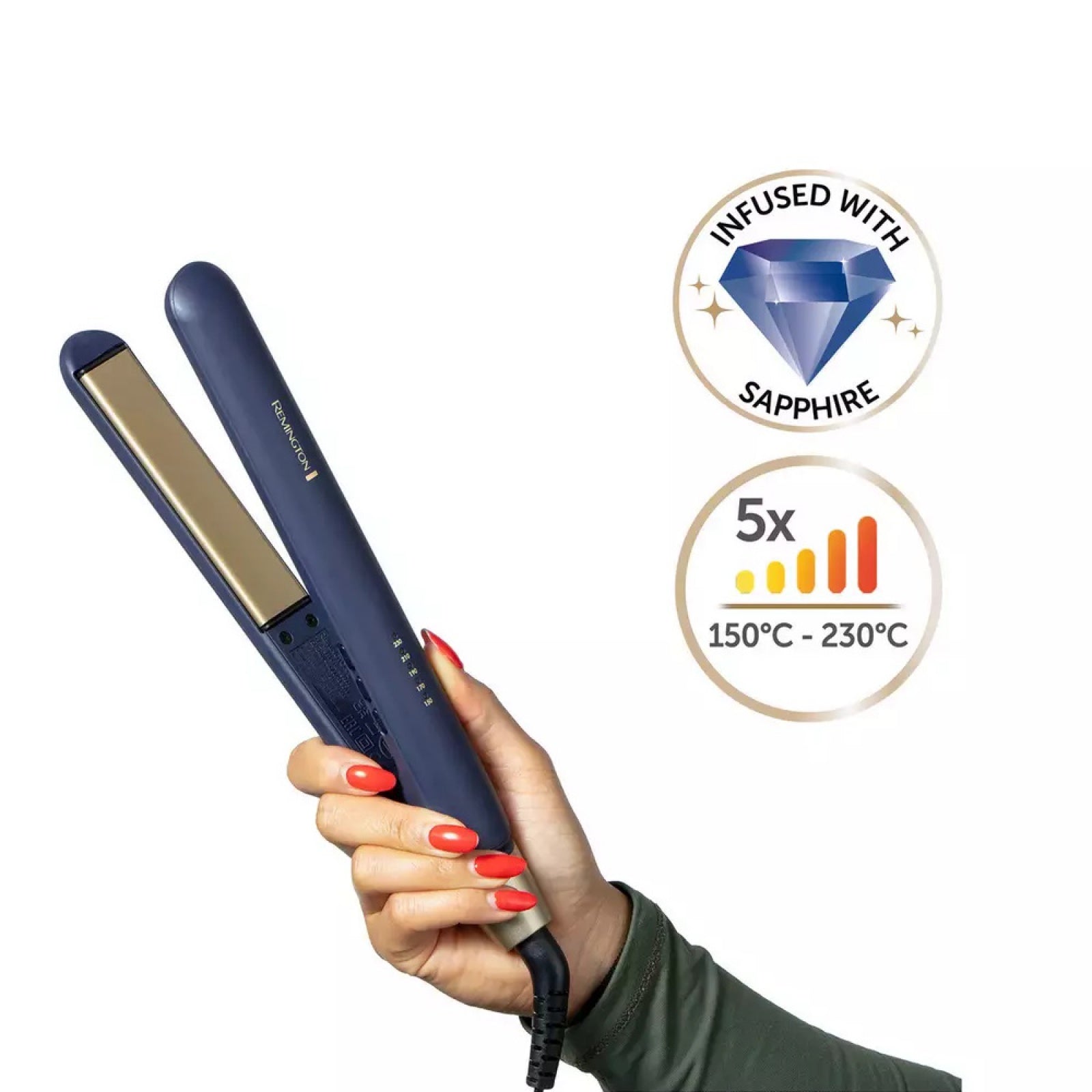 Remington Sapphire Luxe Hair Straightener | S5805