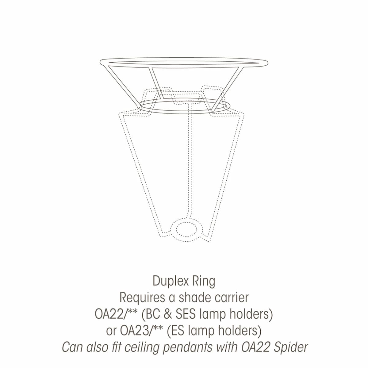 Oaks Lighting Scallop shade: S701/16 IV
