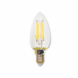 Source LED Filament Dimmable Clear Glass Candle E14 (Warm White) 4w, 2700K thumbnail 1