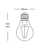 LED Filament Dimmable Clear Glass E27 (Warm White) 7w, 2700K - SCF-DGLS E27 thumbnail 2