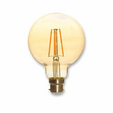 Source LED Filament Dimmable Vintage Globe B22, 7w, 2200K thumbnail 1