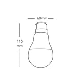 Source LED A60 GLS Lamp E27 (Warm White) 8.5w, 2700K thumbnail 2