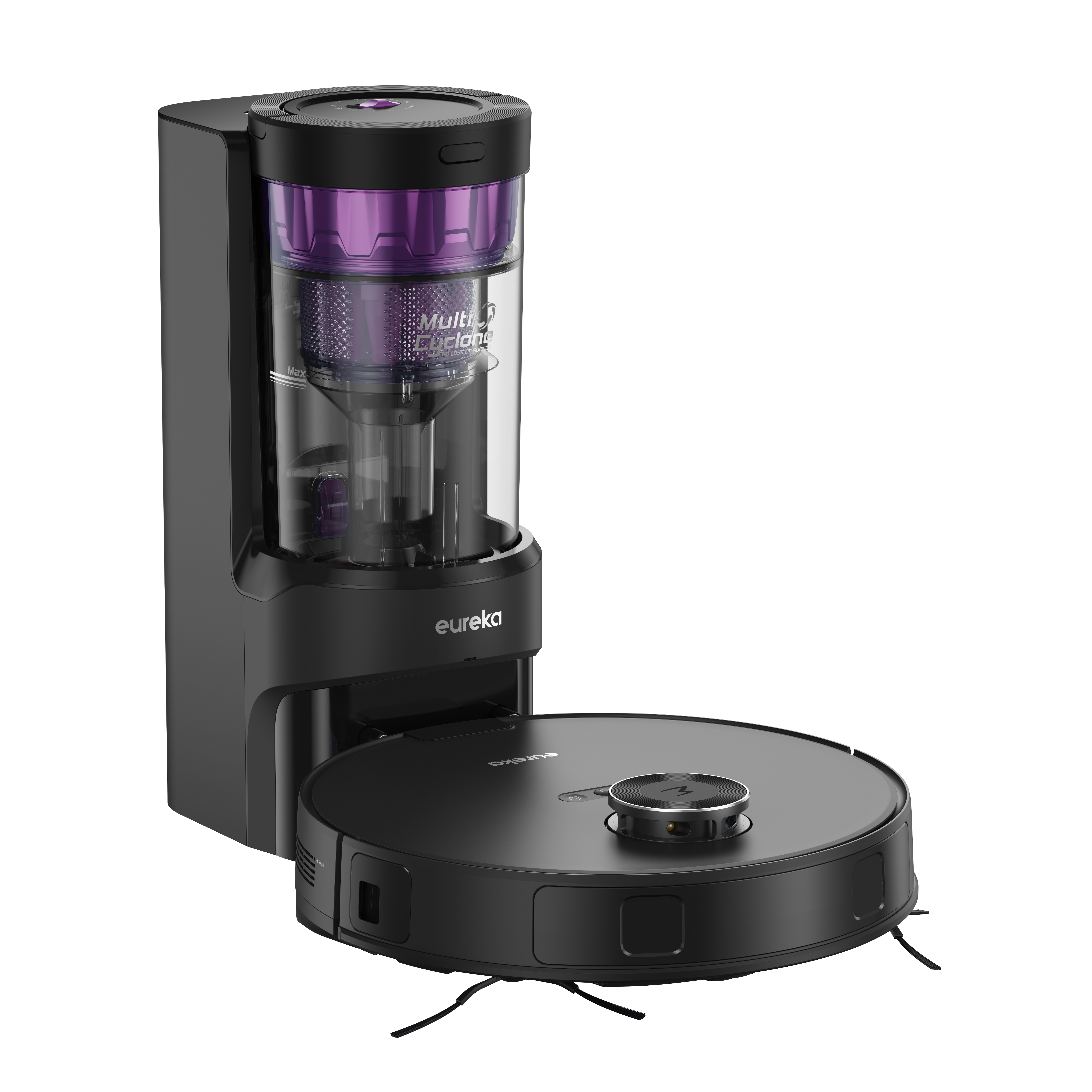 Eureka E20 Plus Robot Vacuum with Bagless Self Emptying Station | SNERE20PLUSBK