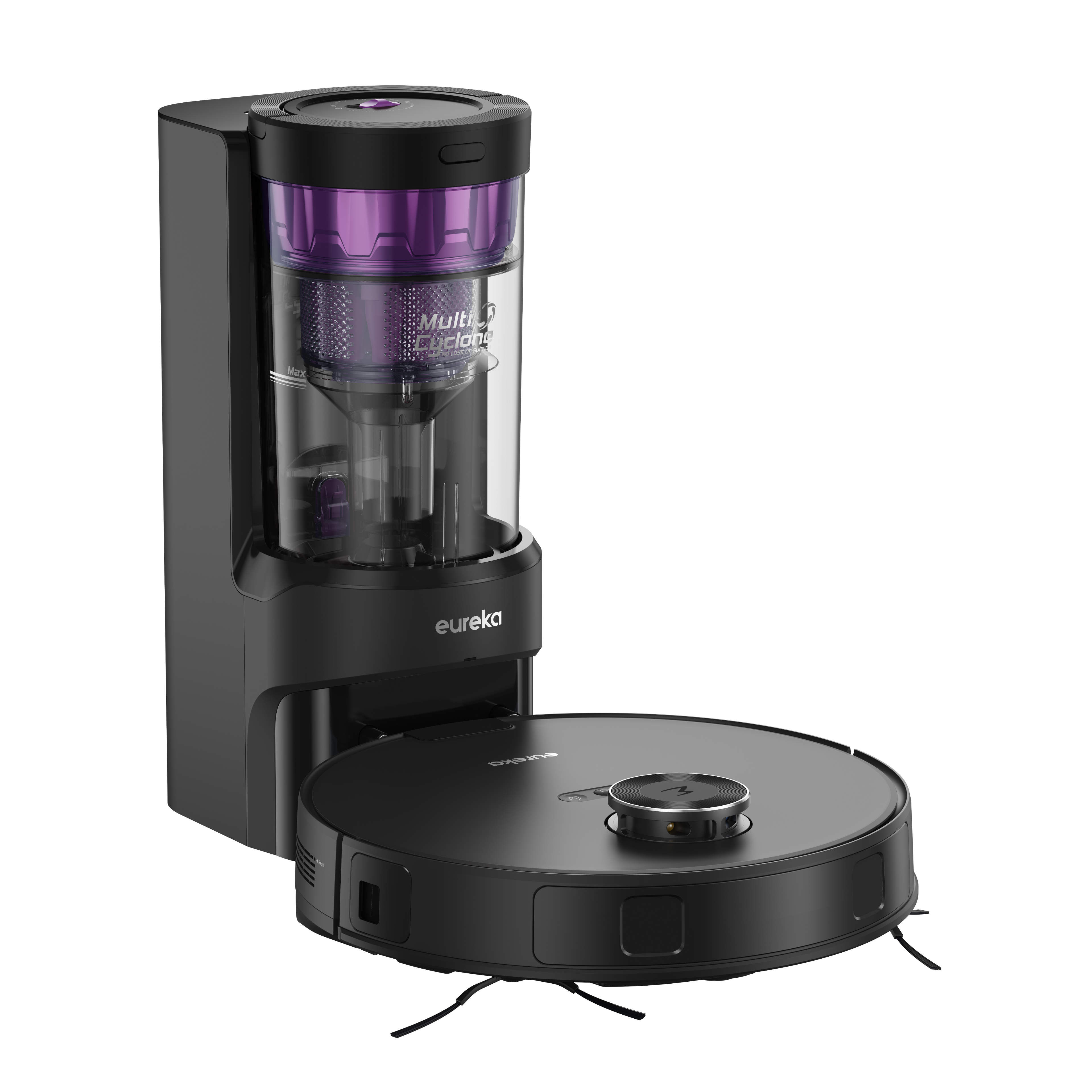Eureka E20 Plus Robot Vacuum with Bagless Self Emptying Station | SNERE20PLUSBK