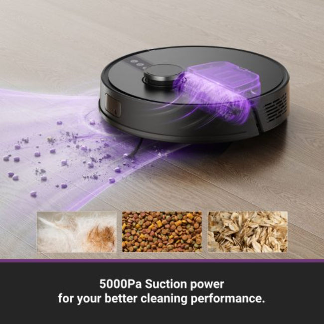 Eureka N6 Robot Vacuum Black & Grey | SNERN6BK