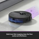 Eureka N6 Robot Vacuum Black & Grey | SNERN6BK thumbnail 4