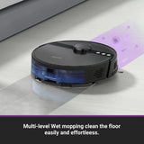 Eureka N6 Plus Robot Vac & Docking Station Black & Grey | SNERN6PLUSBK thumbnail 6