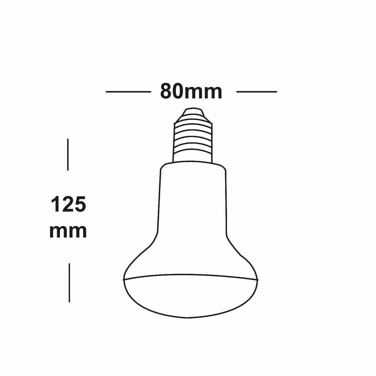 Source R80 LED Reflector Lamp E27 (Warm White) 11w, 2700K