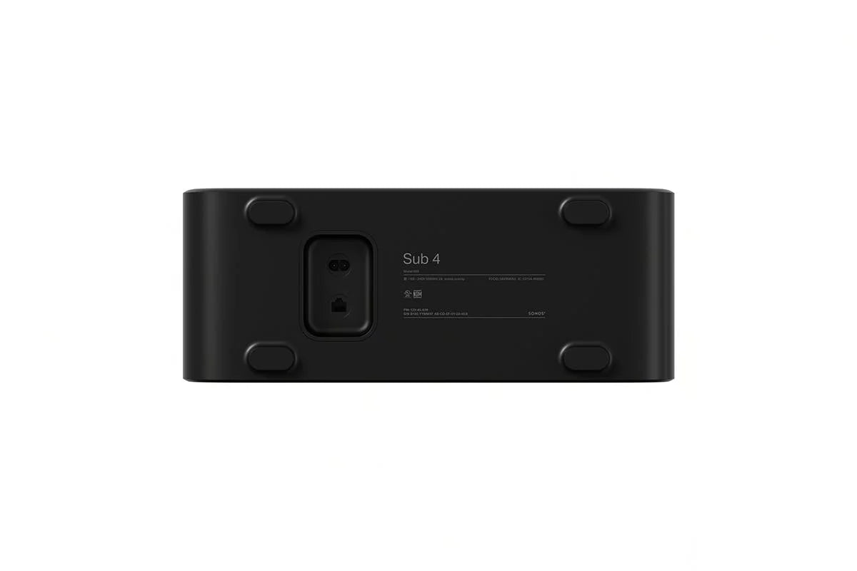 Sonos Sub 4 Premium Wireless Subwoofer Black | SUBG4UK1BLK