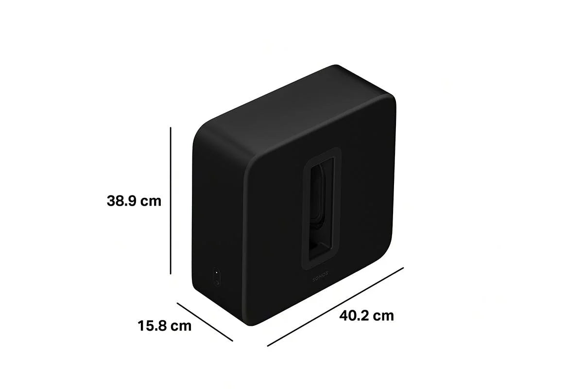 Sonos Sub 4 Premium Wireless Subwoofer Black | SUBG4UK1BLK