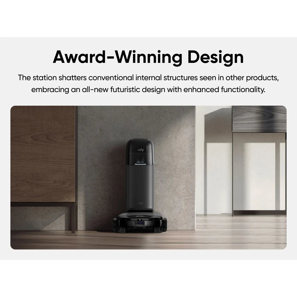 Eufy Omni S1 Pro Robot Vacuum & Mopping Black | T2080GA1