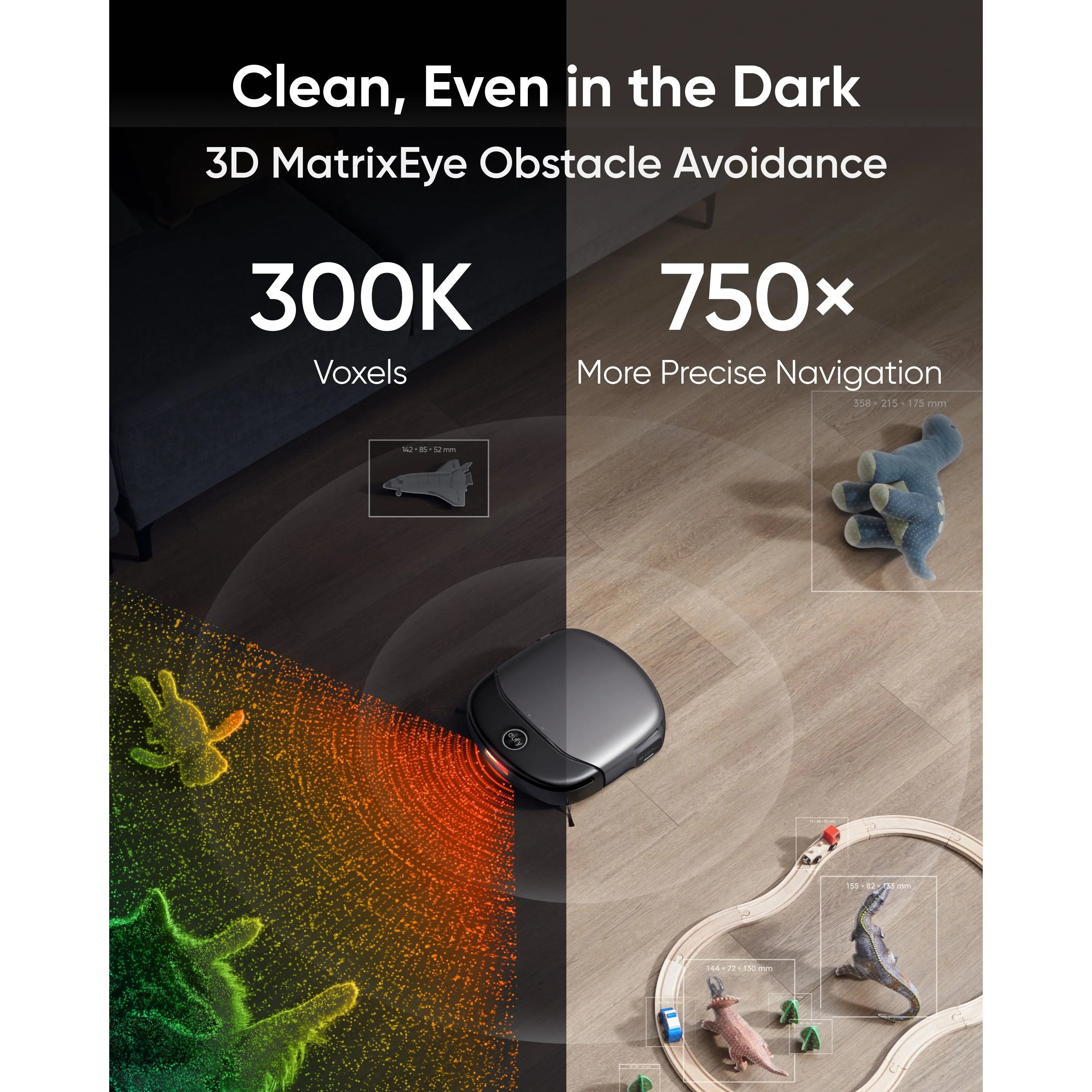 Eufy Omni S1 Pro Robot Vacuum & Mopping Black | T2080GA1