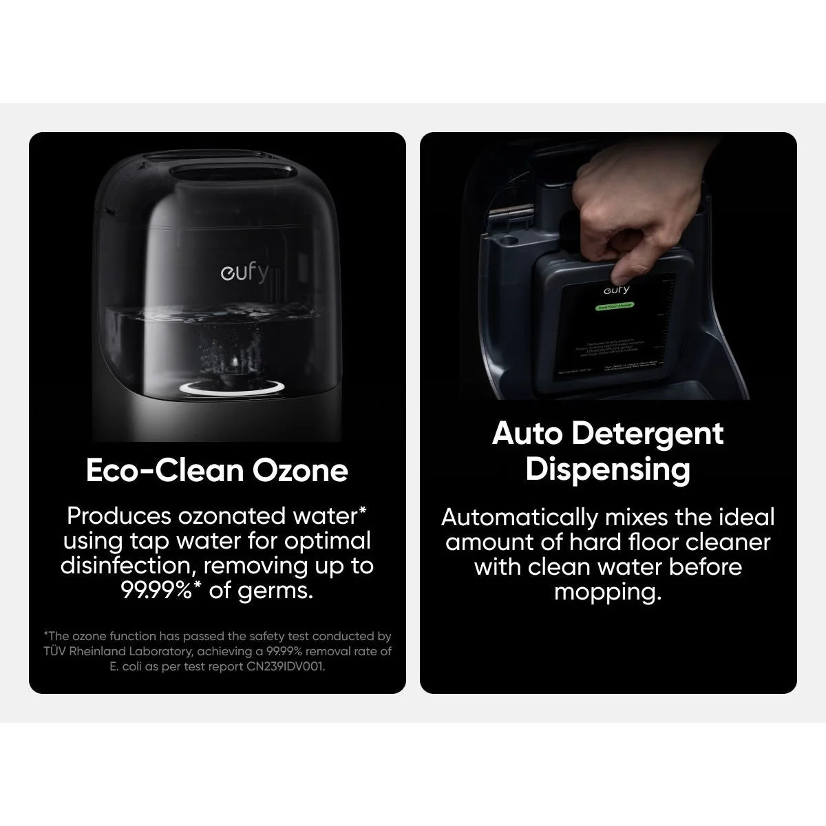 Eufy Omni S1 Pro Robot Vacuum & Mopping Black | T2080GA1