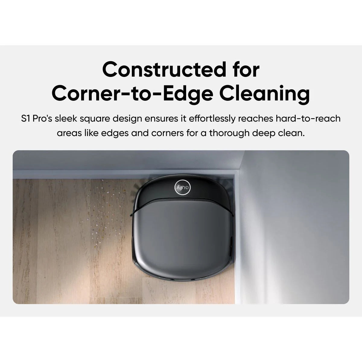 Eufy Omni S1 Pro Robot Vacuum & Mopping Black | T2080GA1