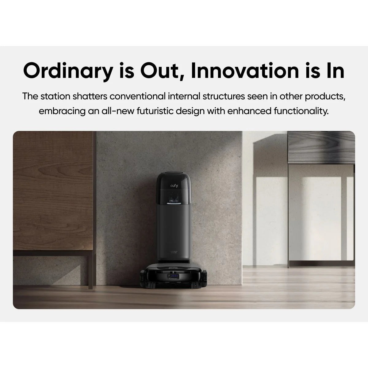 Eufy Omni S1 Pro Robot Vacuum & Mopping Black | T2080GA1