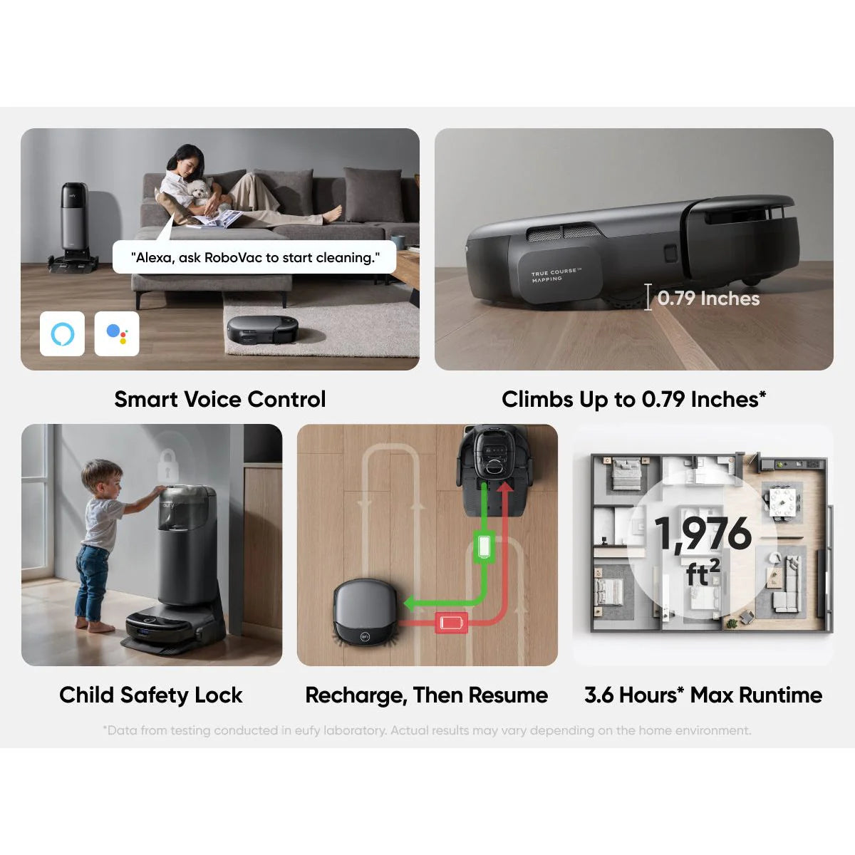 Eufy Omni S1 Pro Robot Vacuum & Mopping Black | T2080GA1