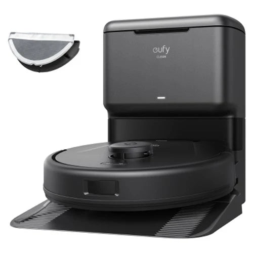 Eufy L60 Hybrid Robot Vacuum Cleaner with Self Cleaning Station Black | T2278V11