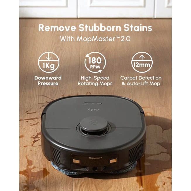 Eufy X10 Pro Omni Robot Vacuum And Mop With Emptying Station Black | T2351V11