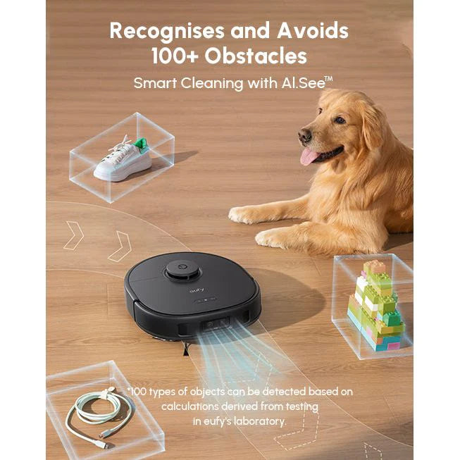 Eufy X10 Pro Omni Robot Vacuum And Mop With Emptying Station Black | T2351V11