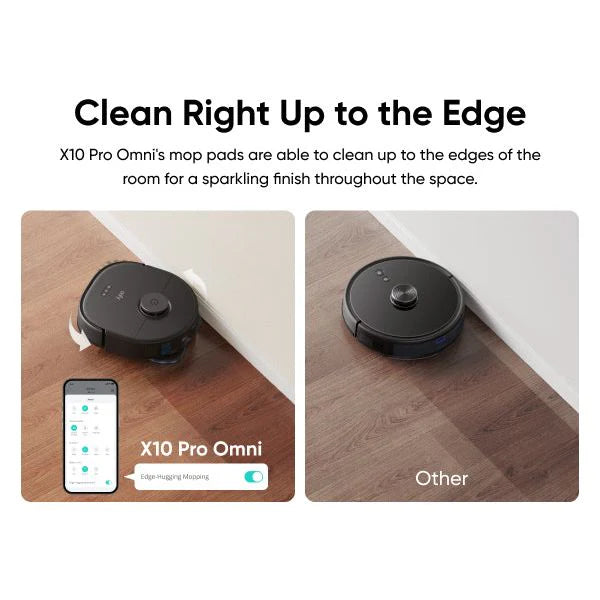 Eufy X10 Pro Omni Robot Vacuum And Mop With Emptying Station Black | T2351V11