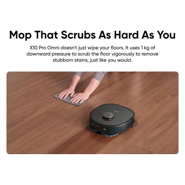 Eufy X10 Pro Omni Robot Vacuum And Mop With Emptying Station Black | T2351V11