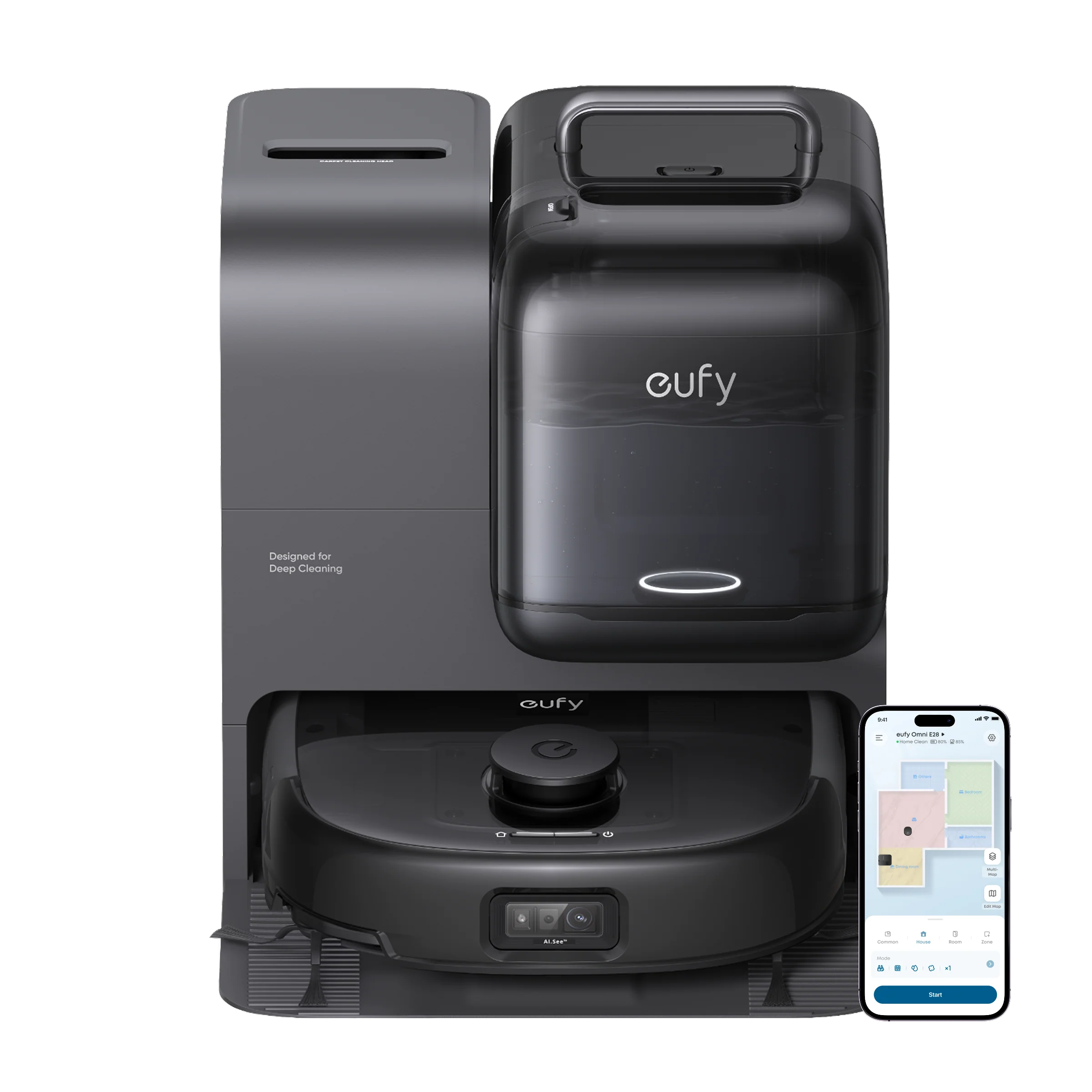 Eufy E28 3-in-1 Robot Vacuum | T2352V11