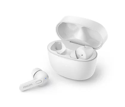 Philips True Wireless Bluetooth Earbuds White l TAT2206WT