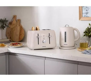 Kenwood 4 Slice Dawn Toaster Oatmeal Cream | TFP09.000CR