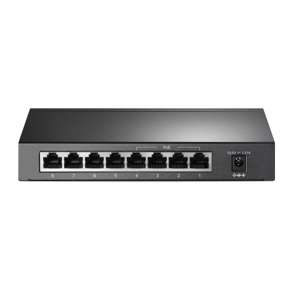 TP Link 8-Port Gigabit Desktop Switch with 4-Port PoE+ l TLSG1008D