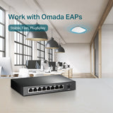 TP Link 8-Port Gigabit Desktop Switch with 4-Port PoE+ l TLSG1008P thumbnail 4