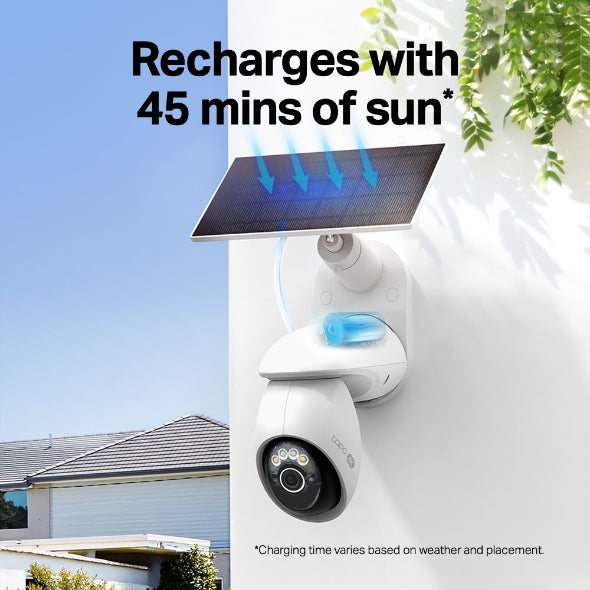 TP-LINK Tapo C660 Solar-Powered 4K Ultra HD WiFi Security Camera Kit | TAPOC660KIT