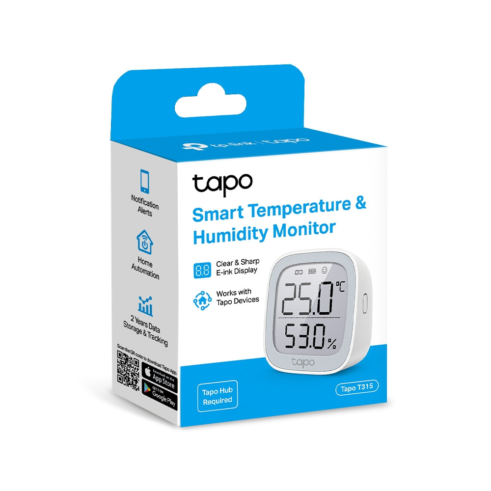 Tapo Smart Temperature & Humidity Monitor l TAPOT315