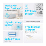 Tapo Smart Temperature & Humidity Monitor l TAPOT315 thumbnail 3