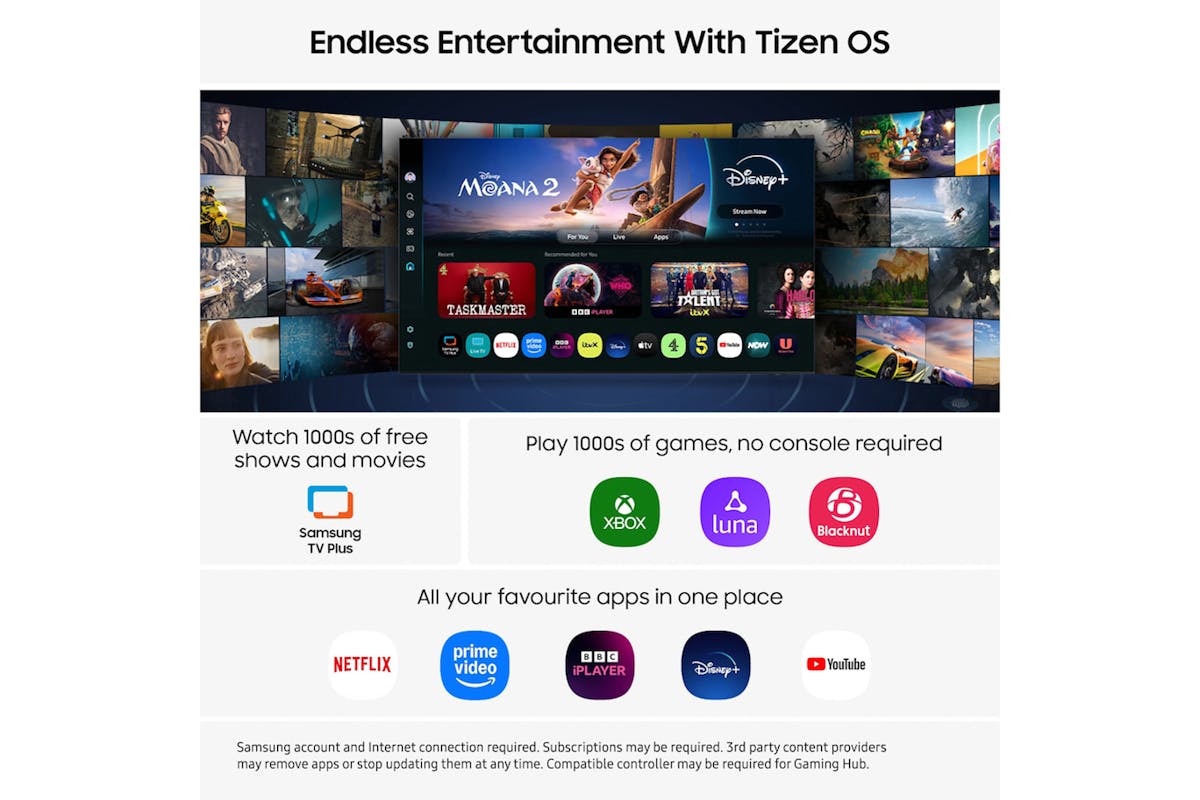 Samsung 40" F6000 Full HD Smart TV (2025) | UE40F6000FKXXU